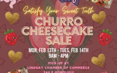 Valentine’s Day Churro Cheesecake Sale