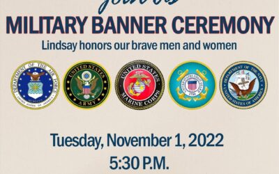 Just wanted to remind everyone of the Military Banner Ceremony, If you haven’t n…
