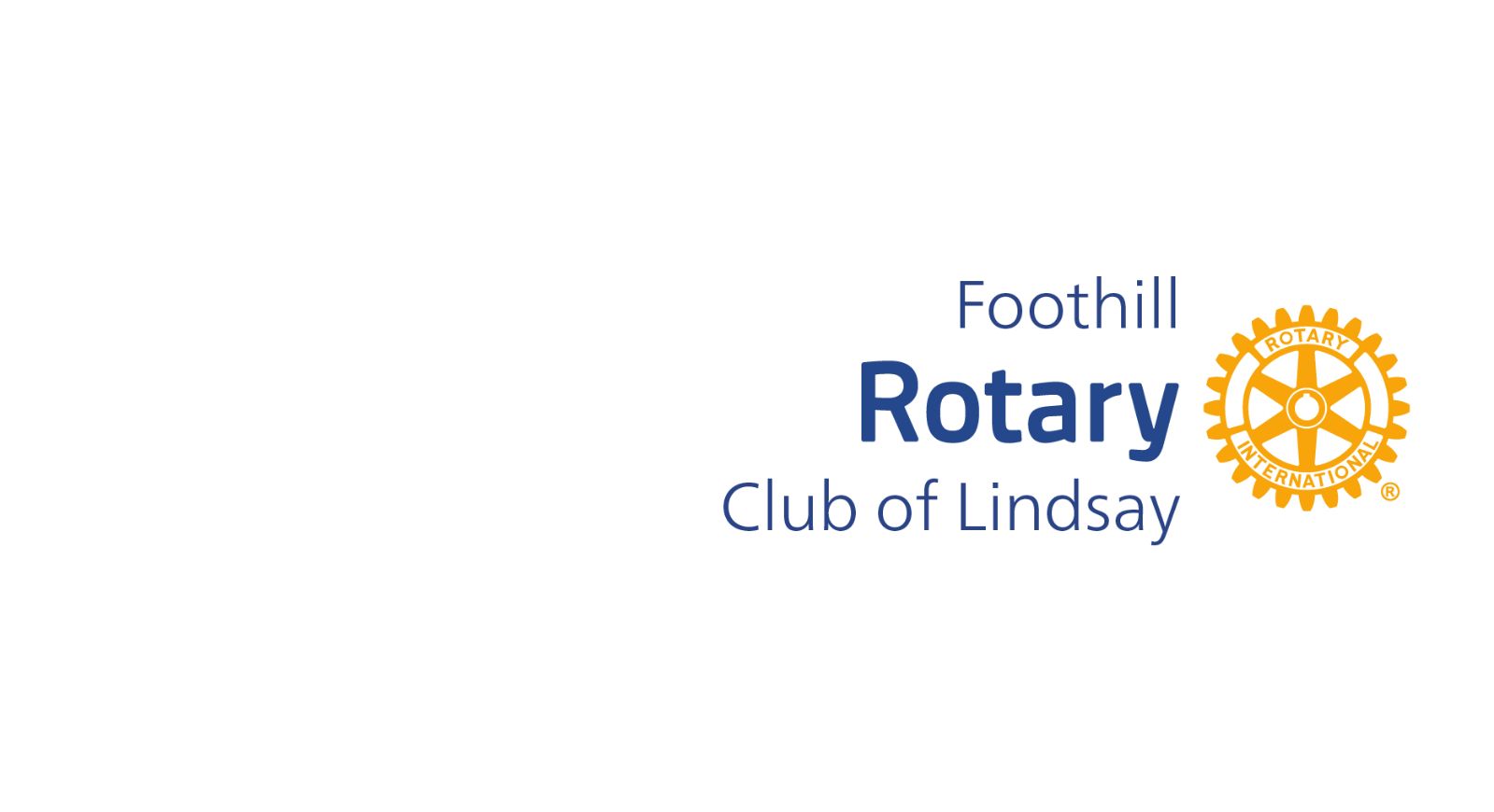 Foothill Rotary Club of Lindsay Logo
